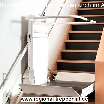 Plattformlift  Aichstetten bei Leutkirch im Allgu